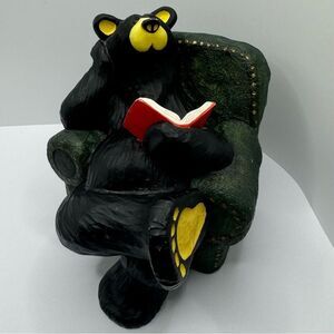 Bearfoots “Bob” in Armchair Reading – Jeff Fleming Figurine